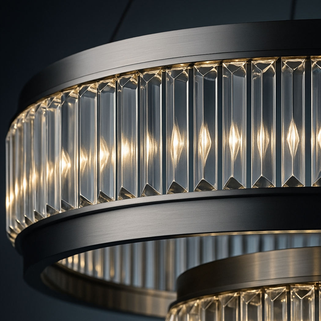 Antoinette CrystalGlow Chandelier