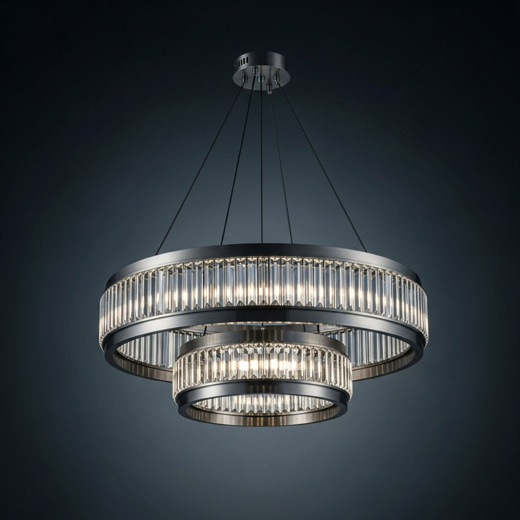 Antoinette CrystalGlow Chandelier